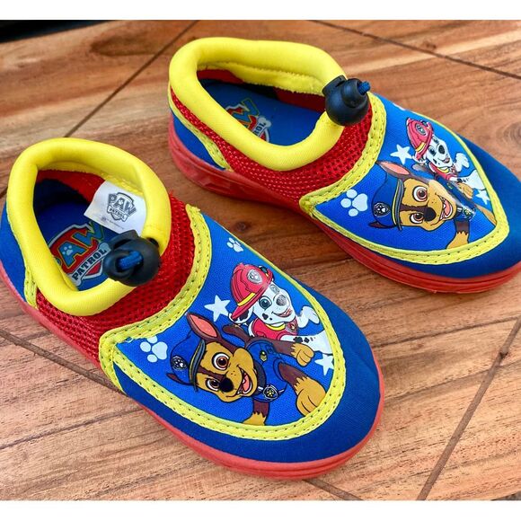 Paw Patrol Other - Paw Patrol Water Shoes Quick-Dry Slip-On‎ Clogs Beach Pool Kids Size 4 Toddler